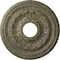 Ekena Millwork Galway Ceiling Medallion (Canopies up to 3 1/4"), 15 3/4"OD x 3 1/4"ID x 1"P, Witch Hazel Crackle CM15GAWHC - alternate 1